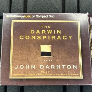 The Darwin Conspiracy John Darton a novel audiobook 5 CD 6hr 2005 0127